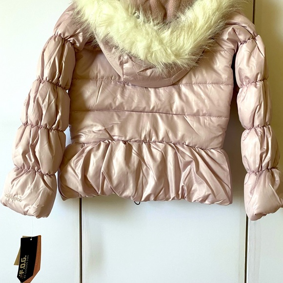 NWT Fog By London Fog for Girls💖 Functional Outdoor Coat with 2 Front Zippers💖 - Picture 9 of 13